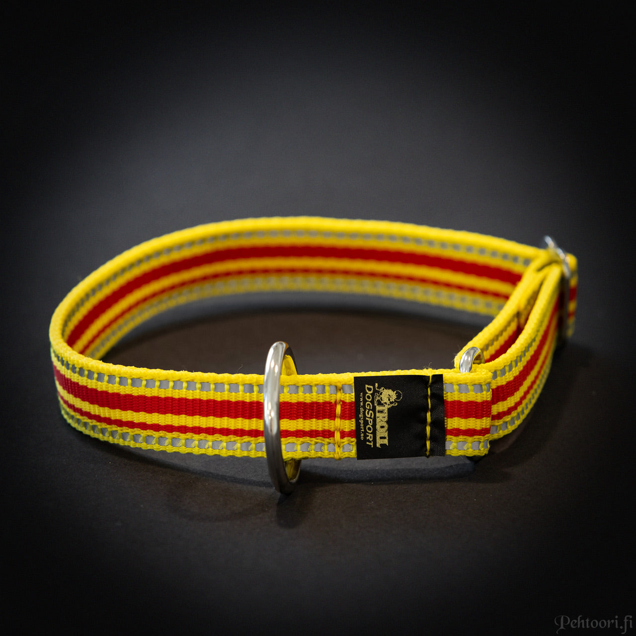 troll dogsport koiran kaulapanta keltainen