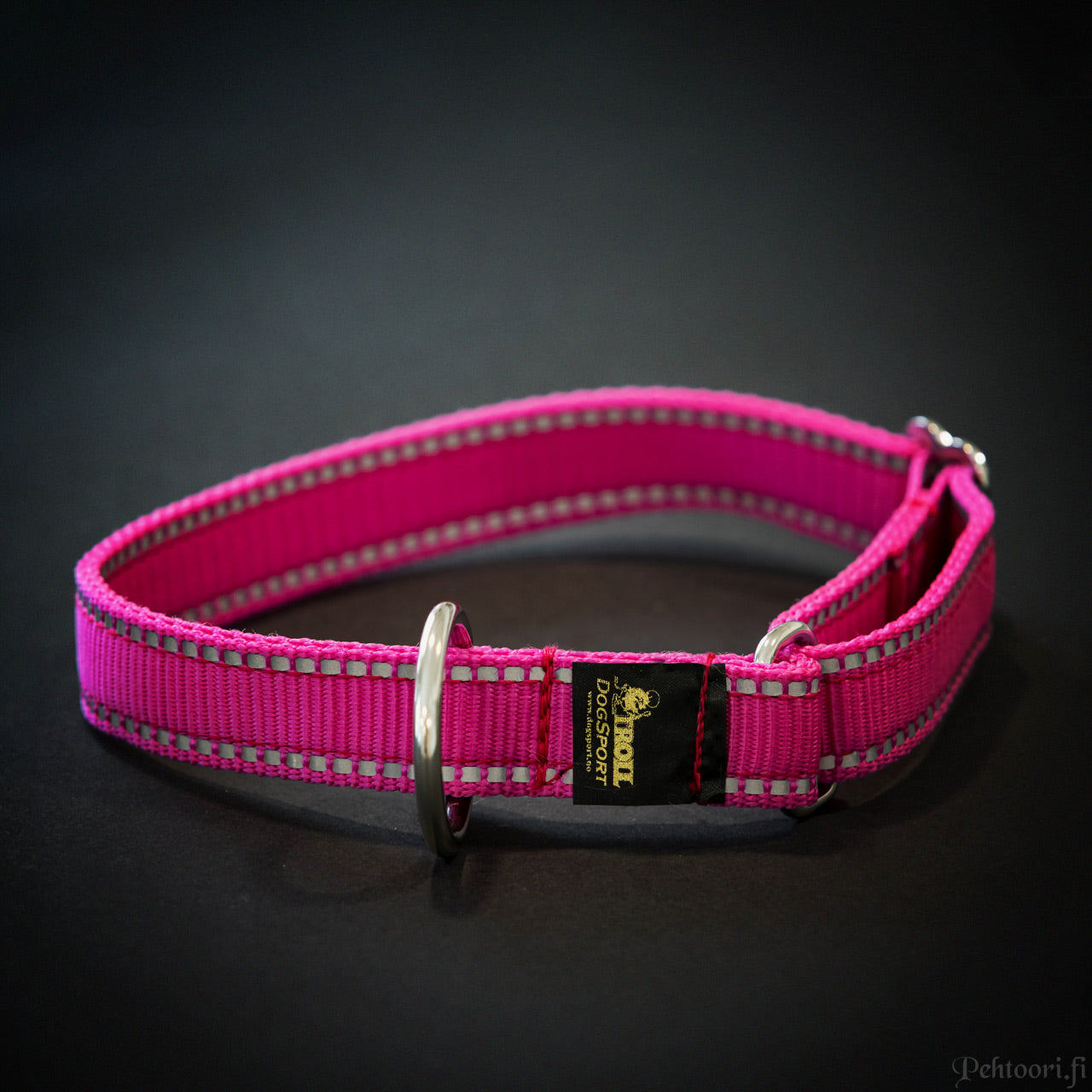 troll dogsport koiran kaulapanta pinkki